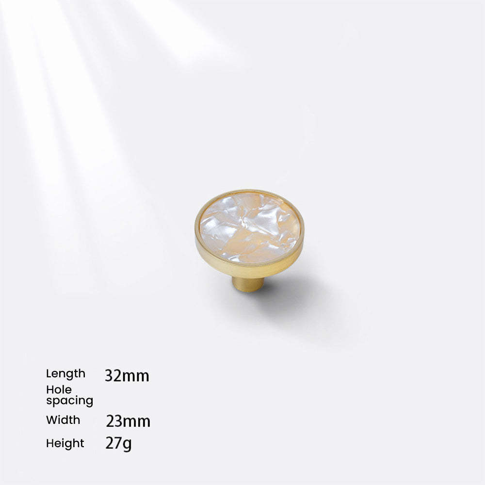 Luxury Natural Shell Cabinet Handles