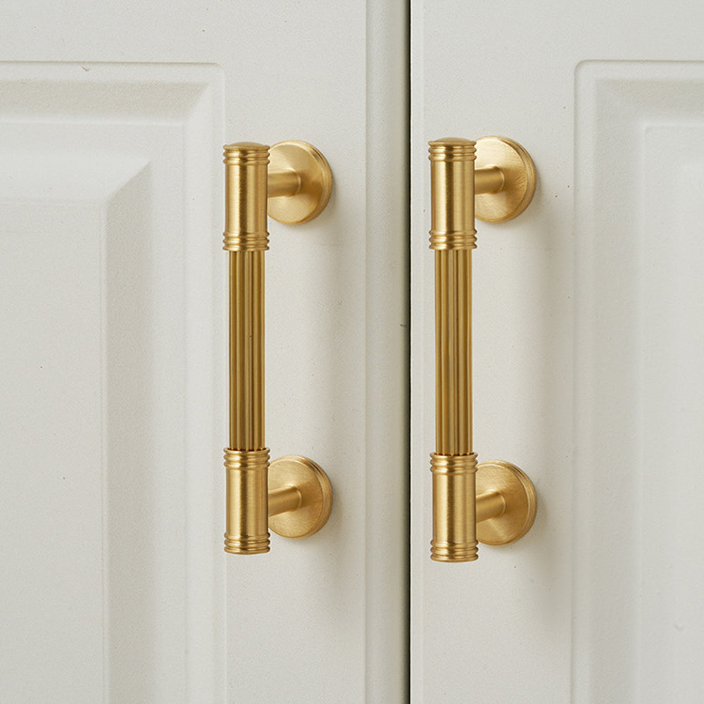 Goldenwarm Gold Modern Cabinet Kitchen Handles and Pulls