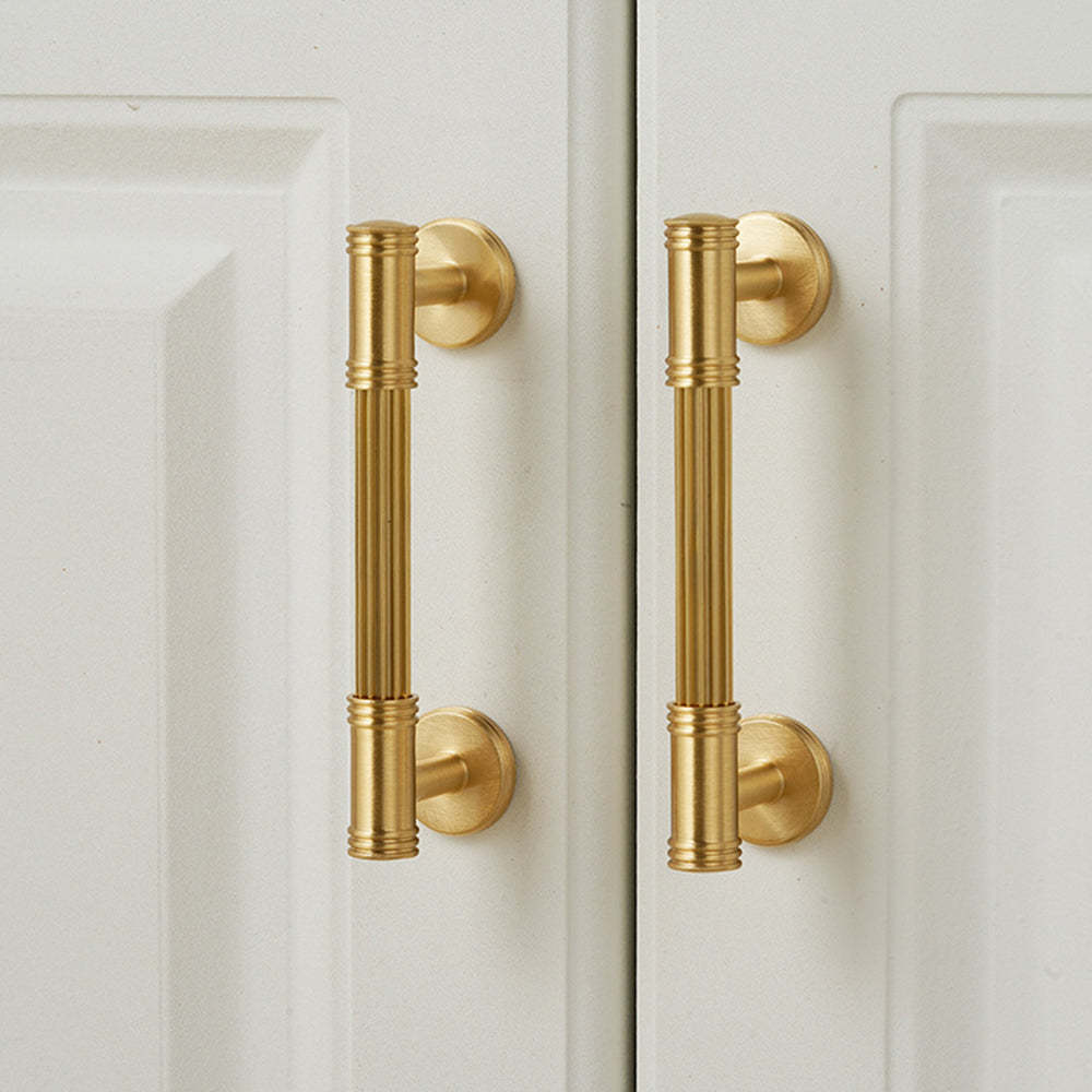 Goldenwarm Gold Modern Cabinet Kitchen Handles and Pulls