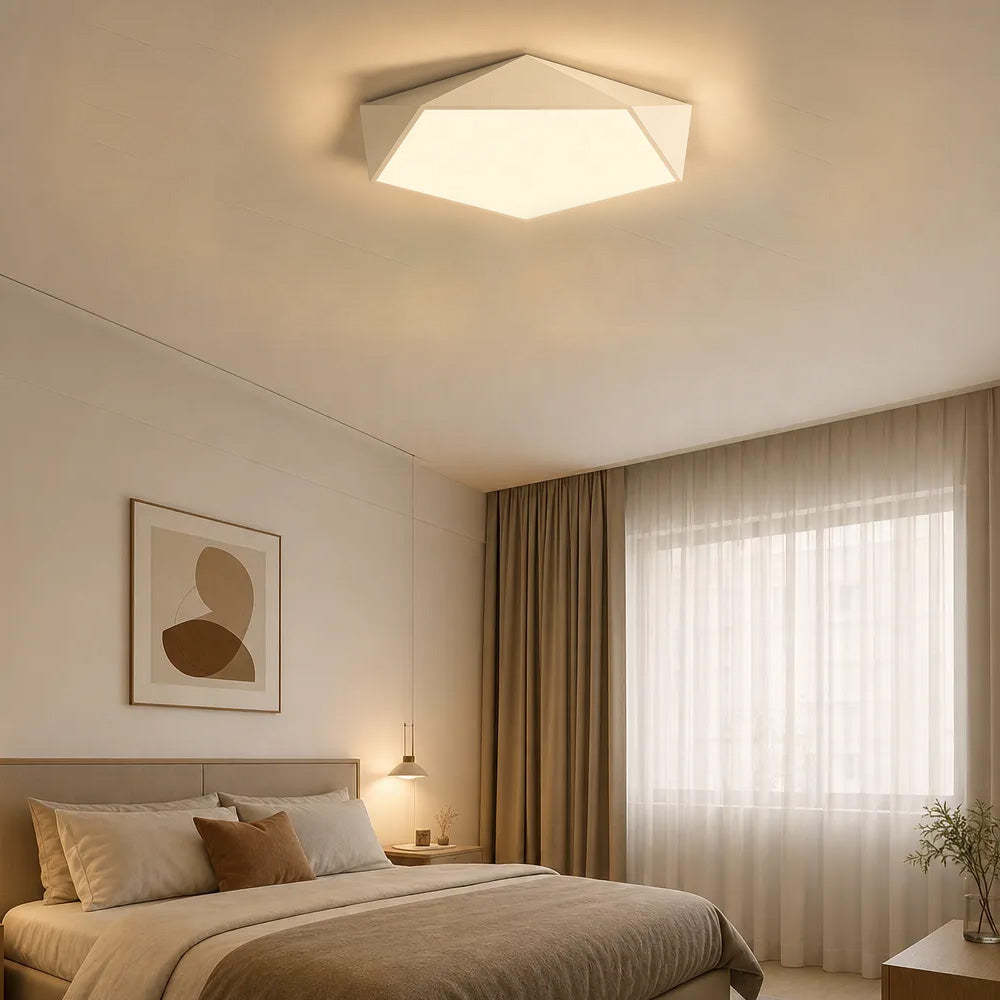 Modern Macaroon Dimmable LED Ceiling Light for Bedroom