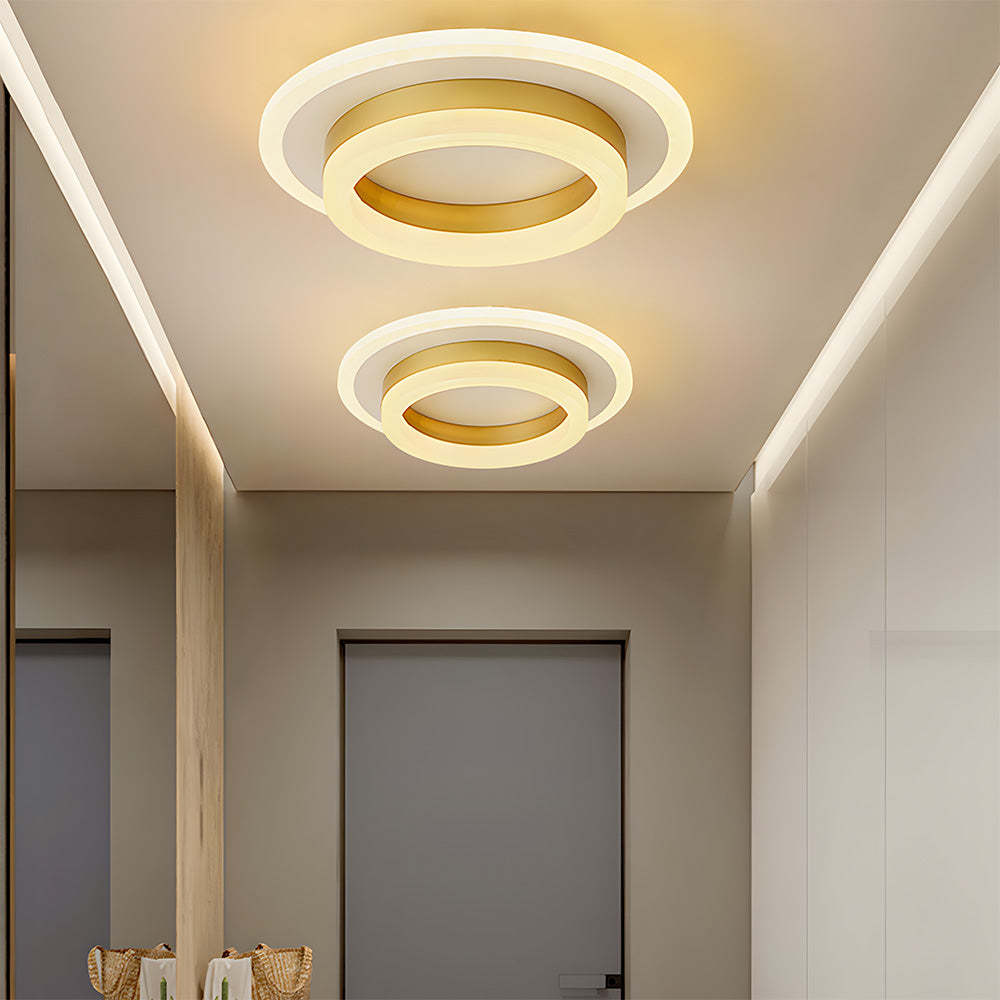 Mini Art Deco Hallway LED Ceiling Lamp