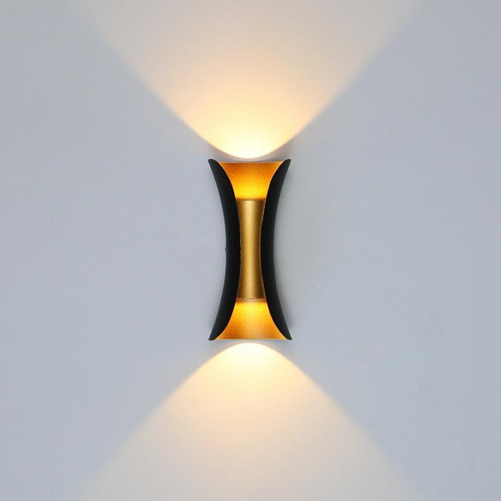 Waterproof Art Decor LED Outdoor Wall Sconce Light