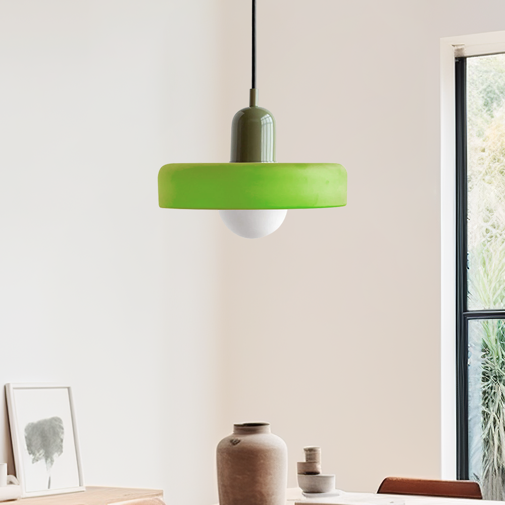Colorful Bauhaus Glass Pendant Light -Homdiy