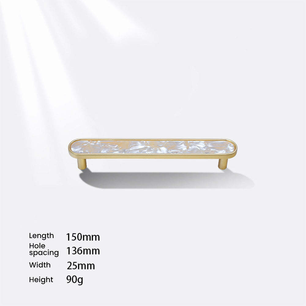 Luxury Natural Shell Cabinet Handles