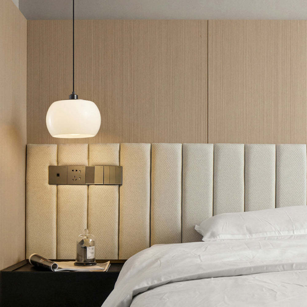 Medieval Simple Glass Pendant Light For Kitchen Island -Homdiy