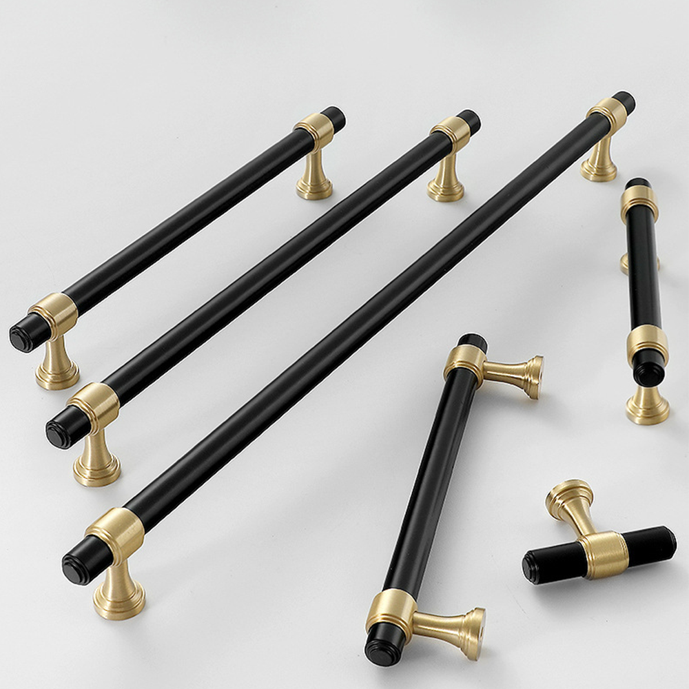 Modern Brass Kitchen Cupboard Handles -Homdiy