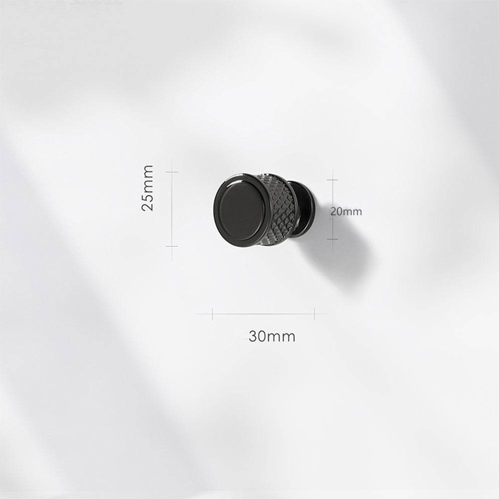 Shiny Modern Zinc Alloy Titanium Gold Black Door Handles