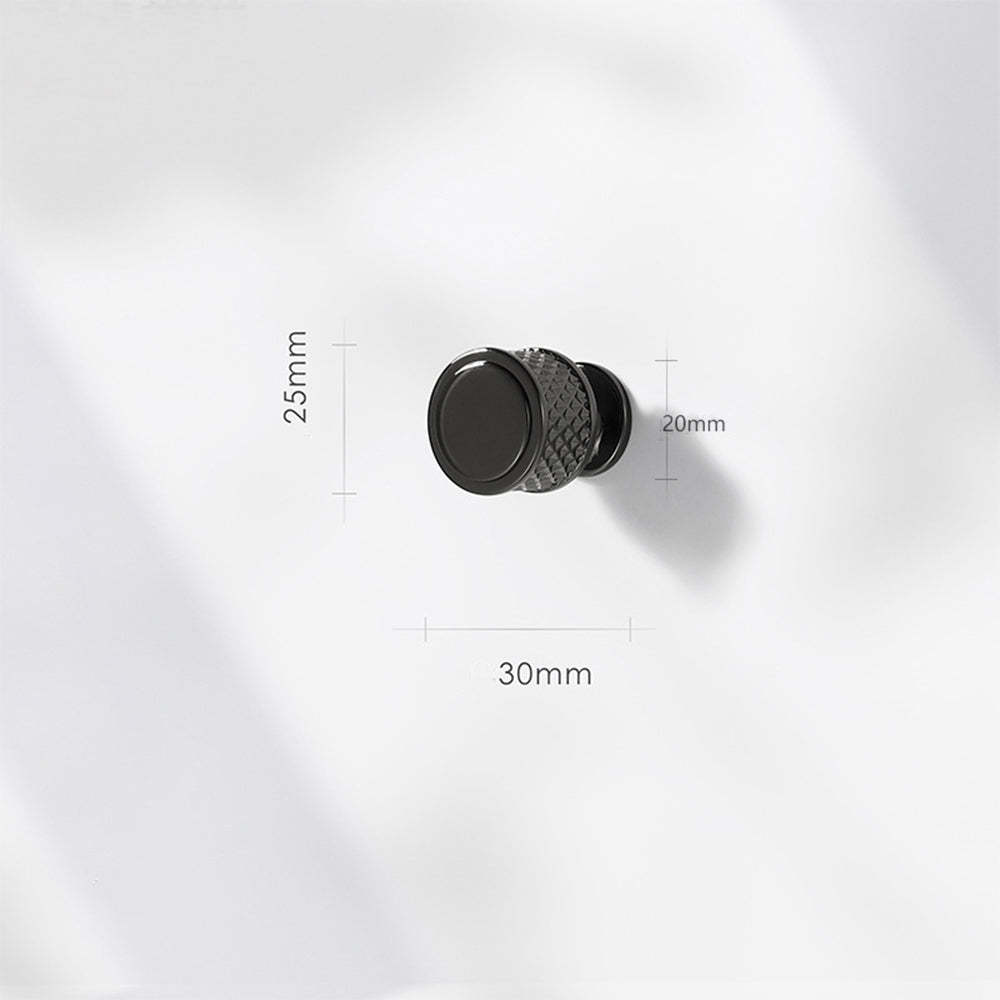 Shiny Modern Zinc Alloy Titanium Gold Black Door Handles