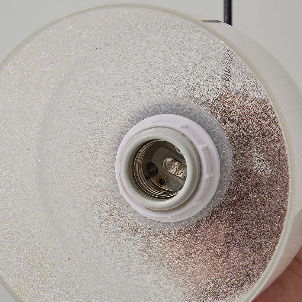 Contemporary Nordic Transparent Glass Living Room Pendant Lights