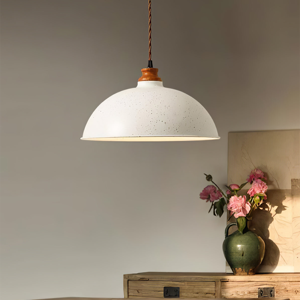 Creative Simple Semi Ball Pendant Light -Homdiy