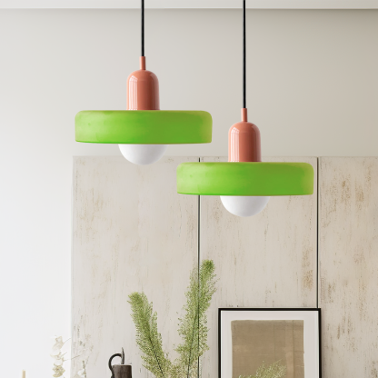 Colorful Bauhaus Glass Pendant Light -Homdiy