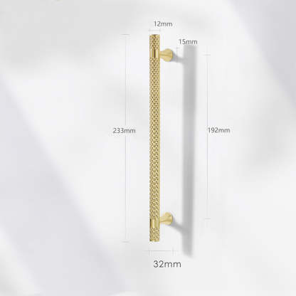 Shiny Modern Zinc Alloy Titanium Gold Black Door Handles