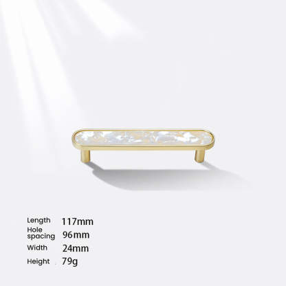 Luxury Natural Shell Cabinet Handles