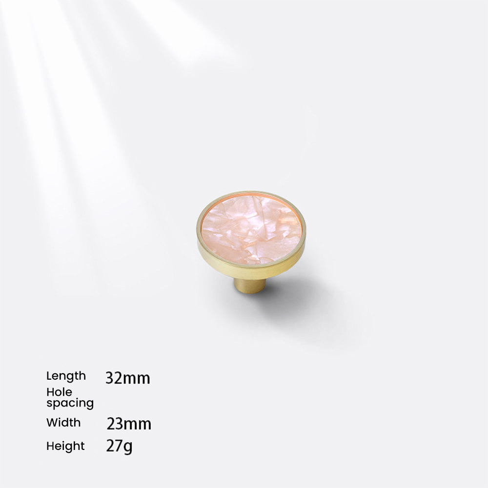 Luxury Natural Shell Cabinet Handles