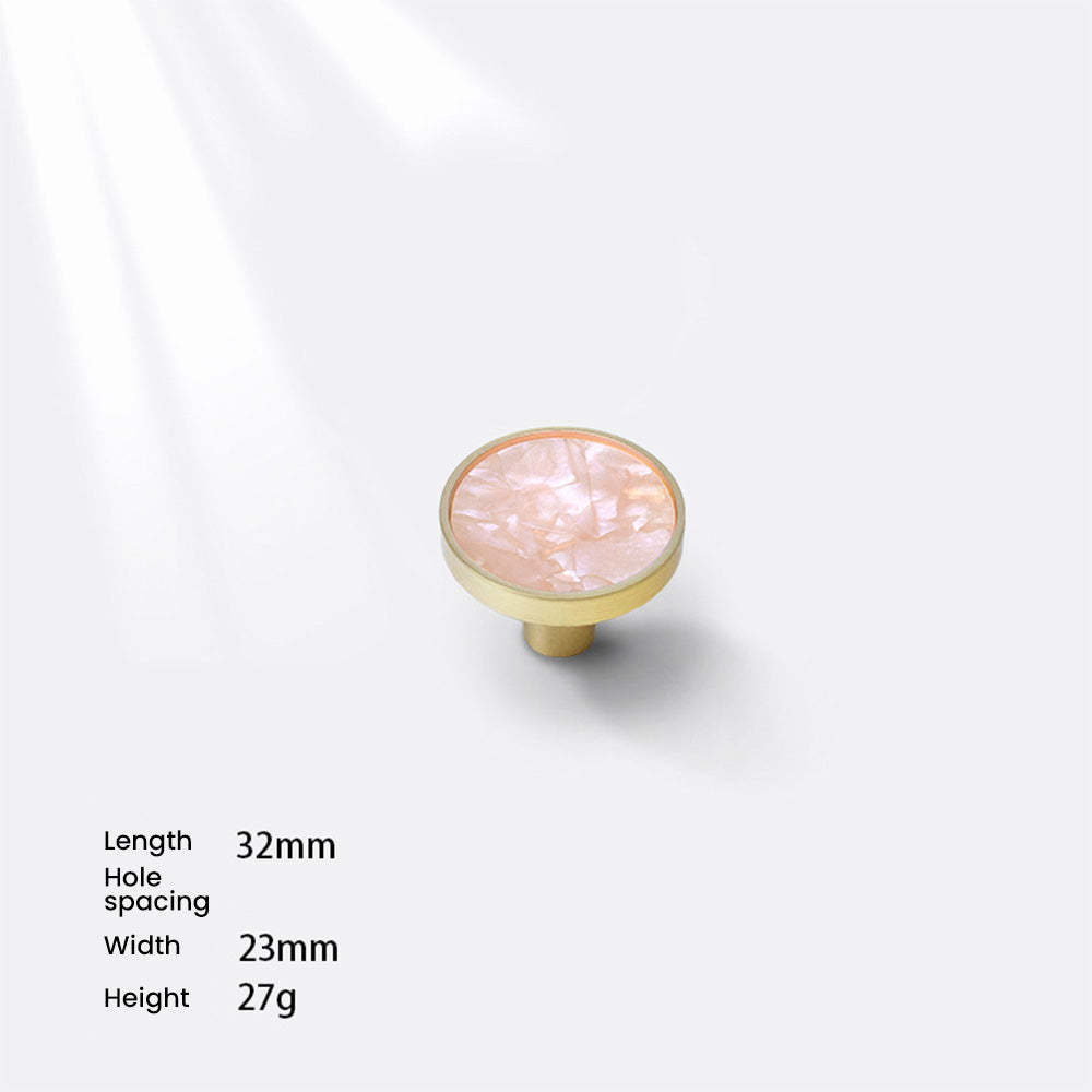 Luxury Natural Shell Cabinet Handles