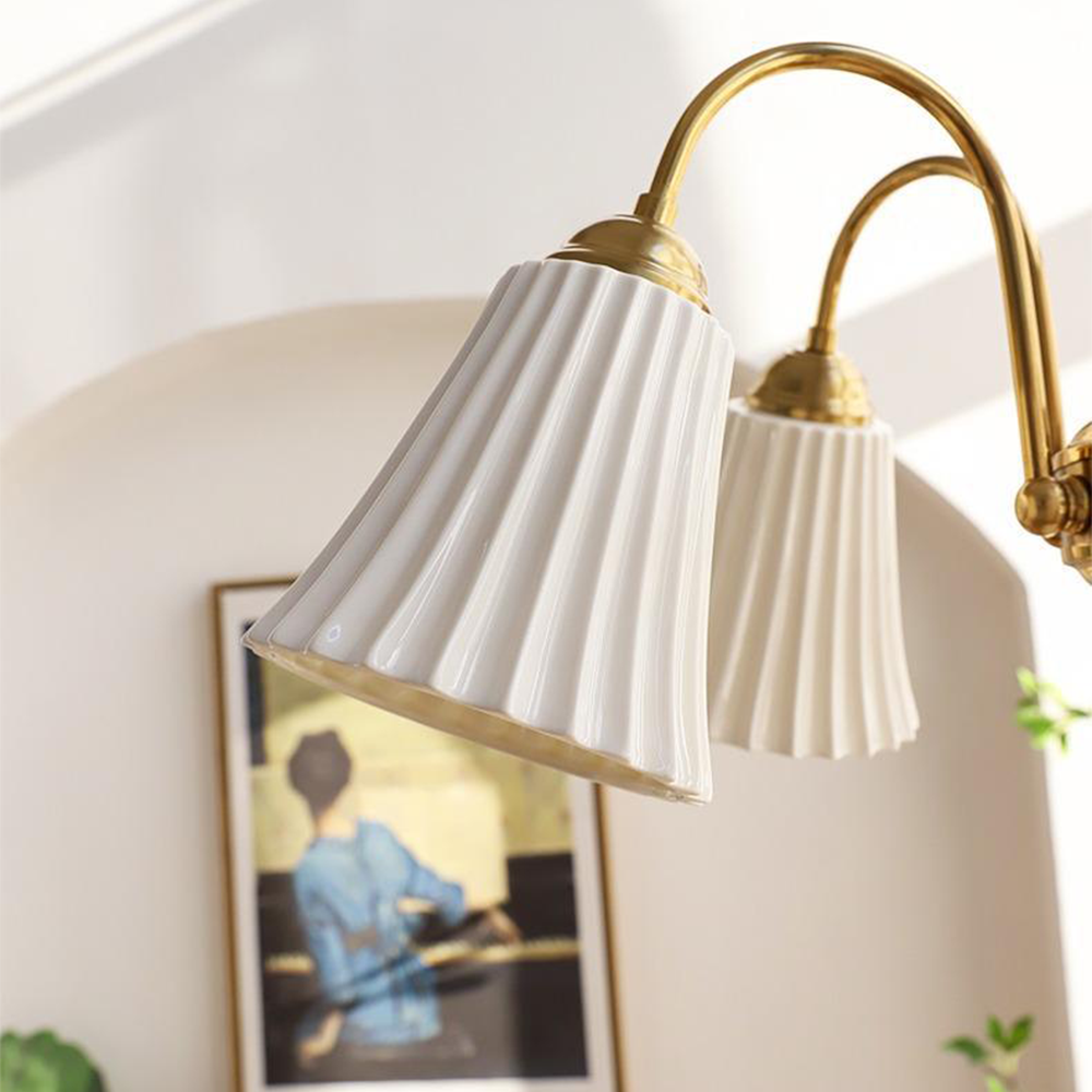 Medieval Ceramic Trumpet Chandelier -Homdiy