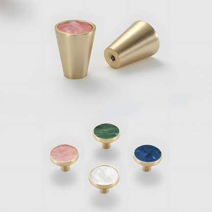Elegant Exquisite Colored Wardrobe Cabinet Drawer Knob