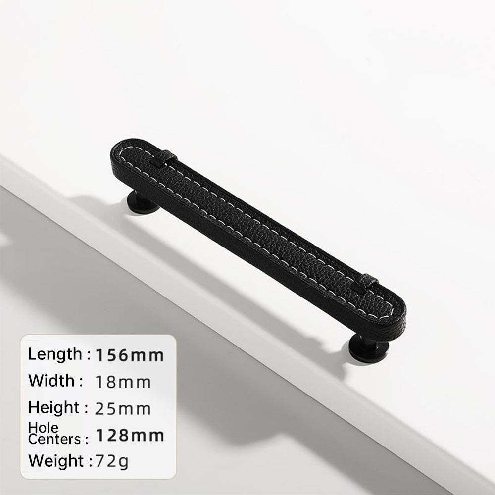 Modern Leather Kitchen Cabinet Handles -Homdiy
