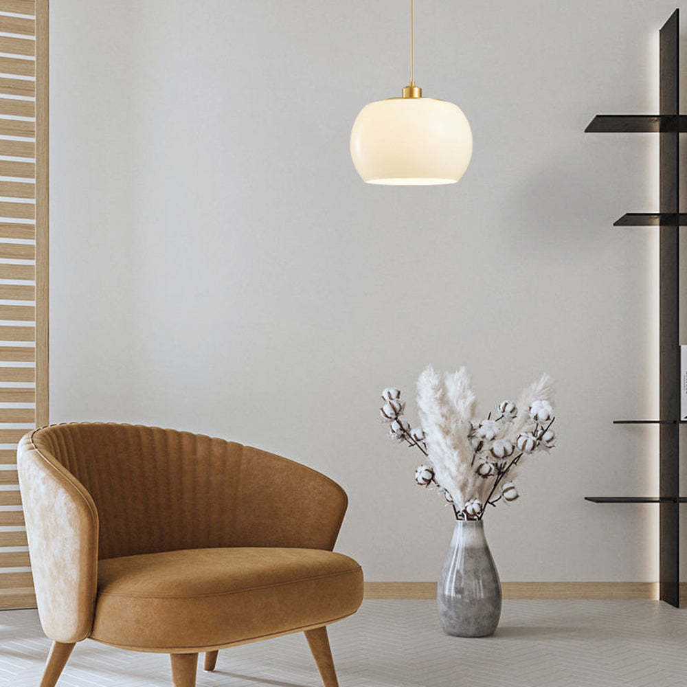 Medieval Simple Glass Pendant Light For Kitchen Island -Homdiy