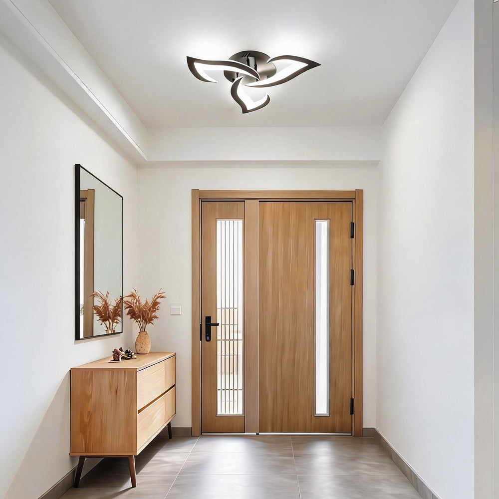 Modern Creative Iron Acrylic LED Flush Ceiling Light
