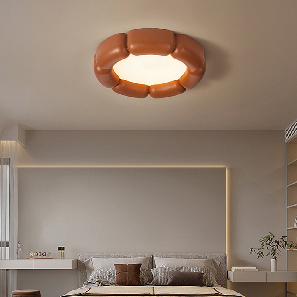 Nordic Cream Style Modern Minimalist French Ceiling Lamp -Homdiy