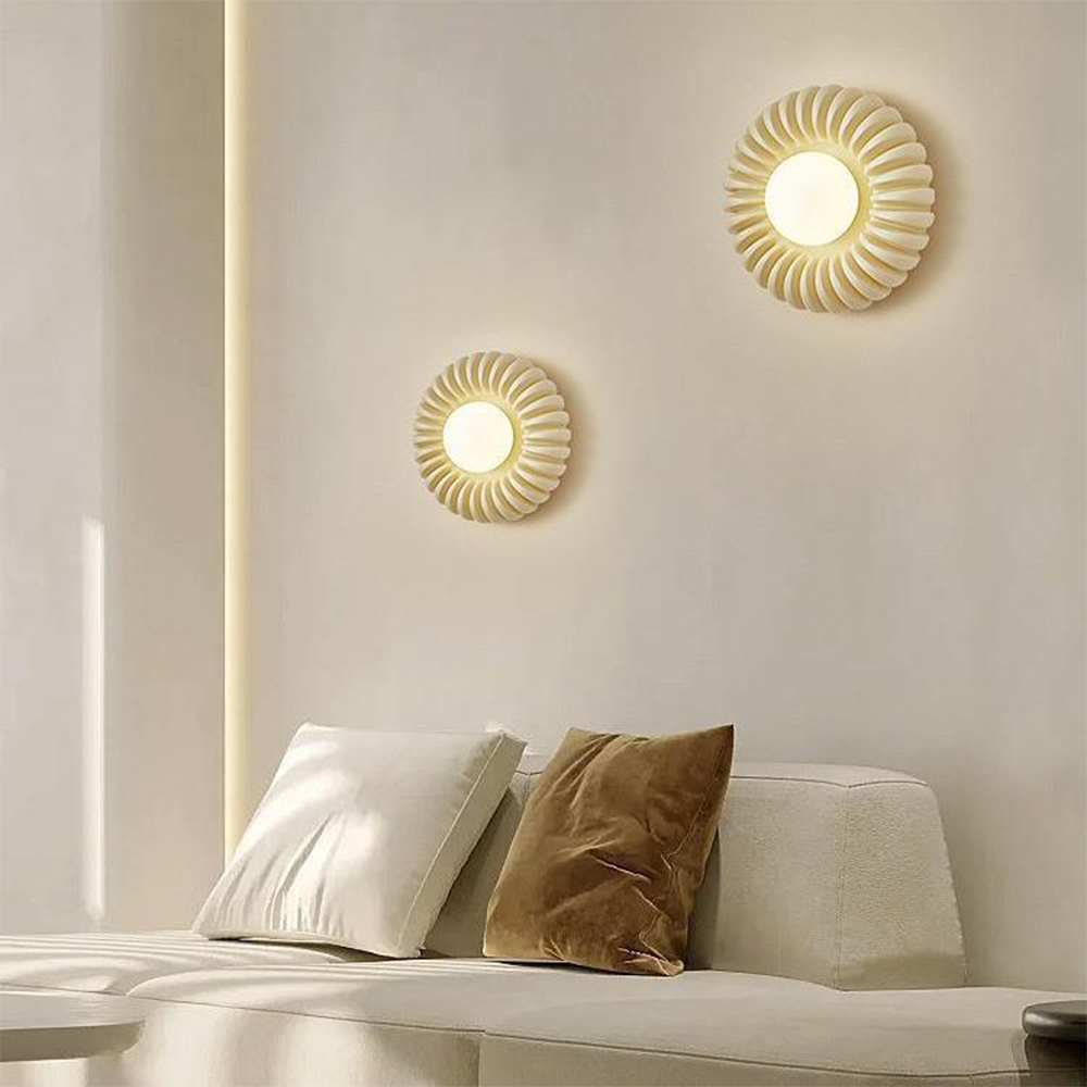Modern Creative Resin Bedroom Wall Light -Homdiy