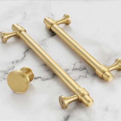 Modern Brass Kitchen Cupboard Handles -Homdiy