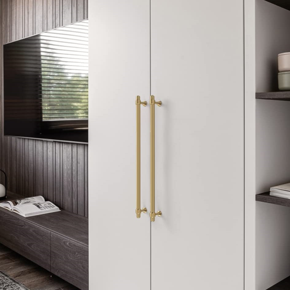 Modern Brass Kitchen Cupboard Handles -Homdiy