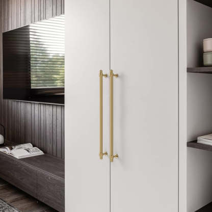 Modern Brass Kitchen Cupboard Handles -Homdiy