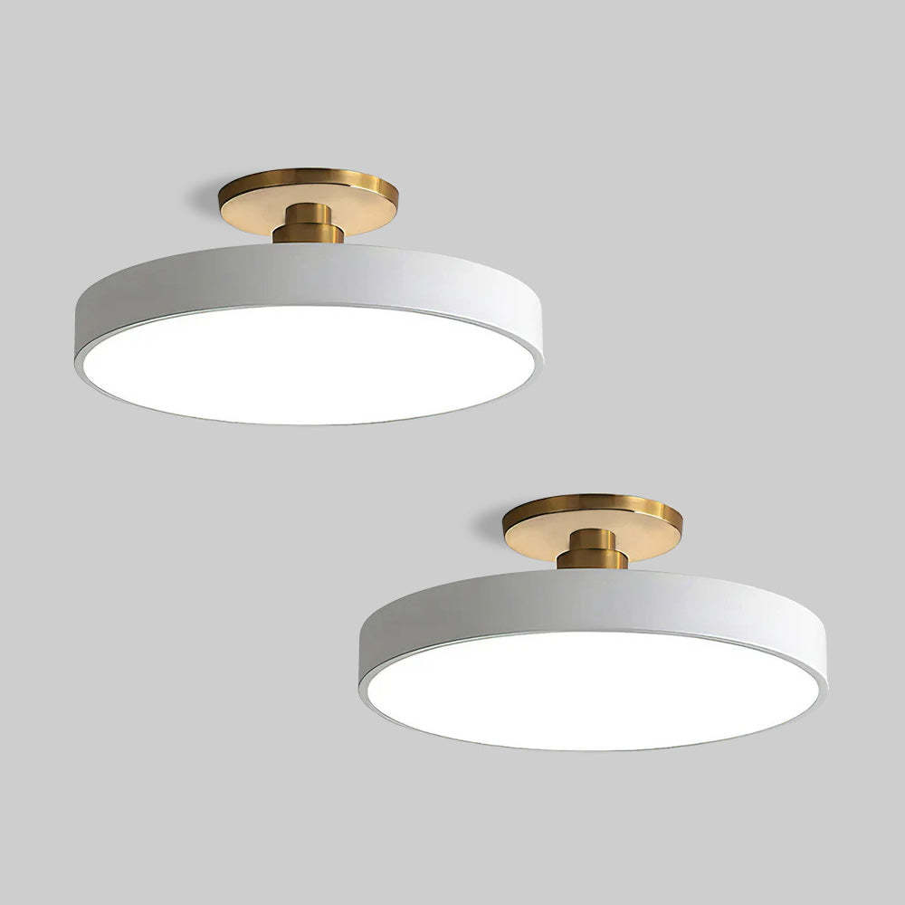 Circular LED Dimmable Ceiling Lights For Bedroom with Remote Control