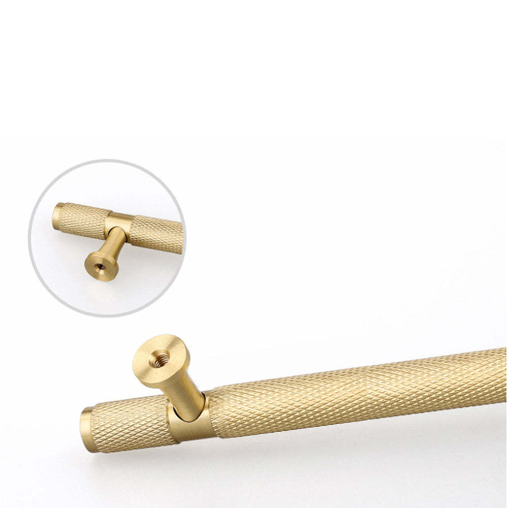 Solid Brass Drawer Handles Bar Cabinet Pulls -Homdiy