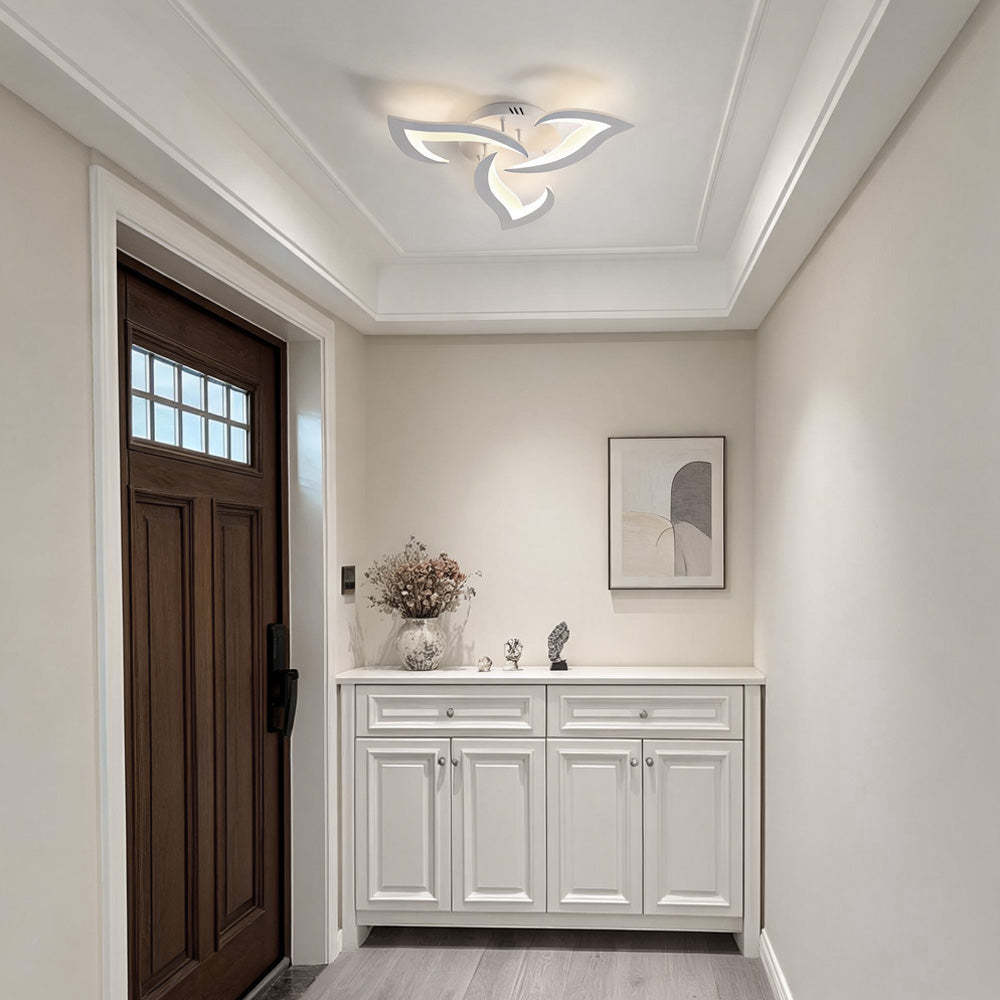 Modern Creative Iron Acrylic LED Flush Ceiling Light