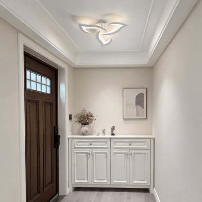 Modern Creative Iron Acrylic LED Flush Ceiling Light