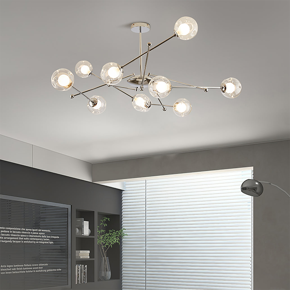 Nordic Bauhaus Sputnik Chandelier -Homdiy