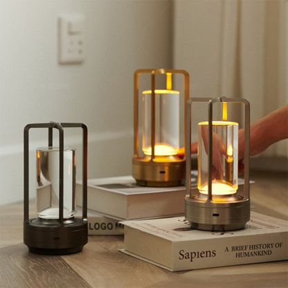 Nordic Rechargeable Crystal Table Lamp -Homdiy