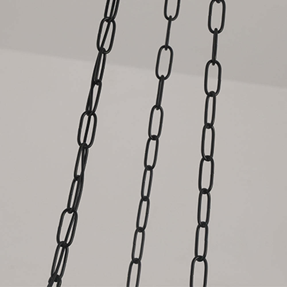 White Vintage Round Pendant Light -Homdiy