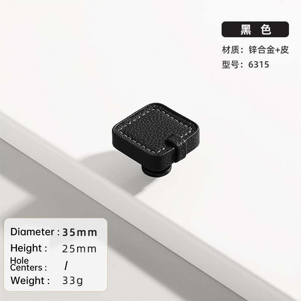 Modern Leather Kitchen Cabinet Handles -Homdiy