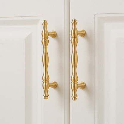 Vintage Brass Furniture Cabinet Handle And Knobs