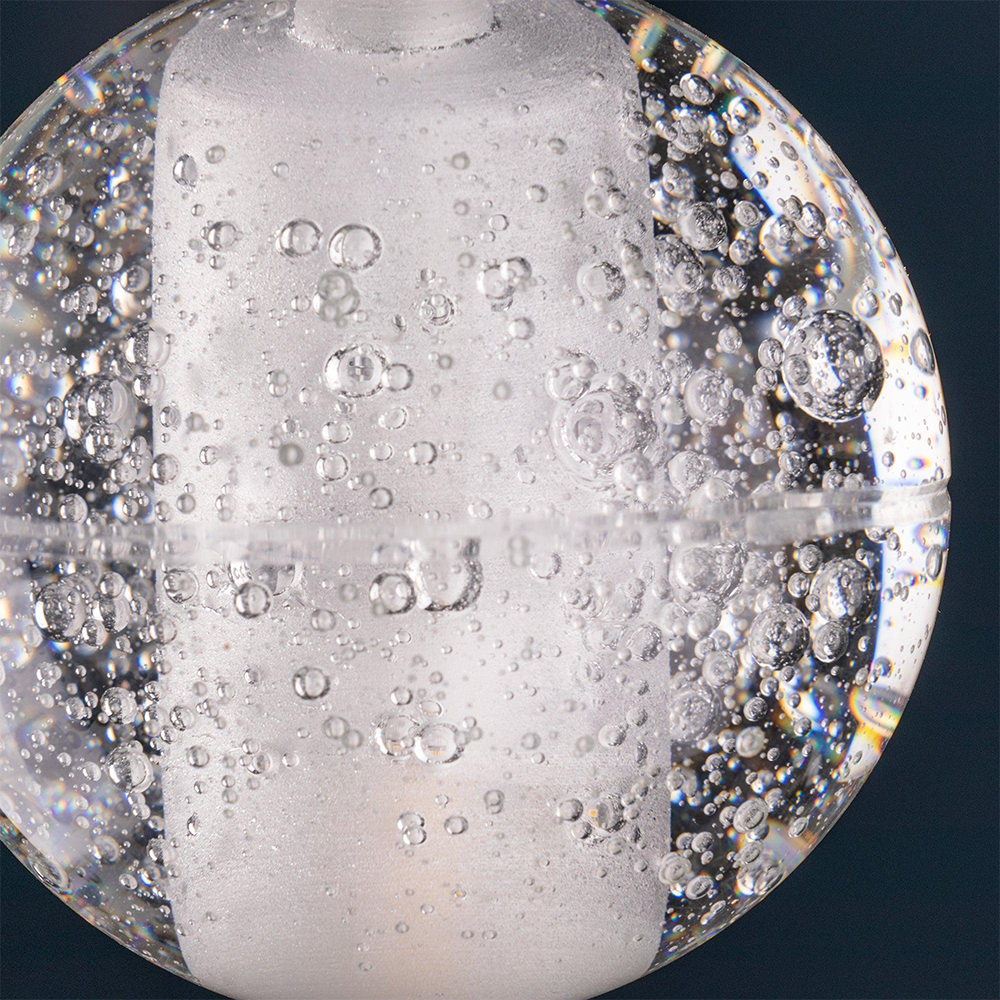 Round & Square Crystal Pendant Lamp Stairway Lamp -Homdiy