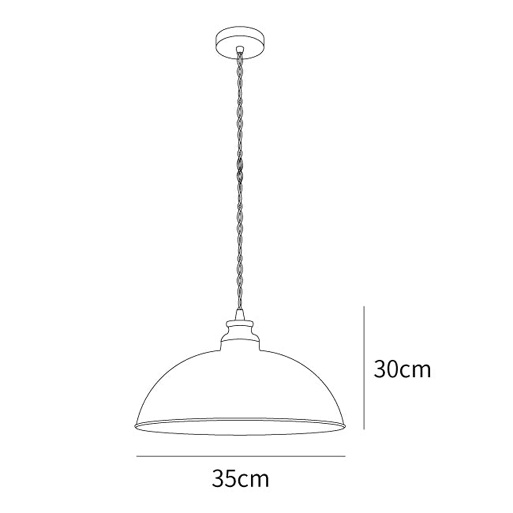 Creative Simple Semi Ball Pendant Light -Homdiy