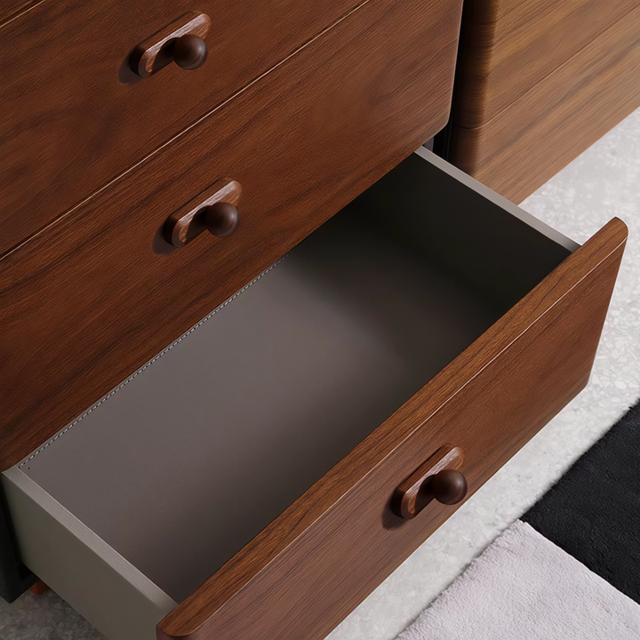Minimalist Natural Wood Cabinet Pulls for Kitchen Drawer