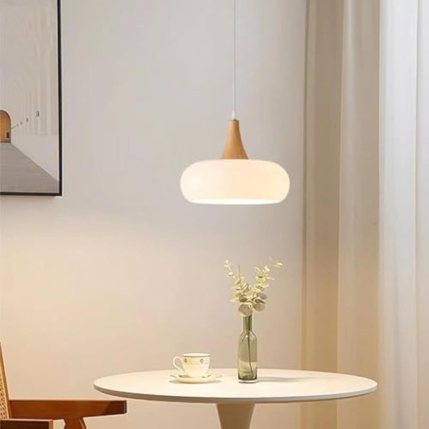 Kitchen Island Lighting Glass Pendant Light Linear Ceiling Fixture 