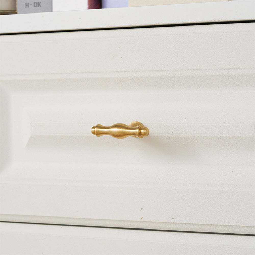 Vintage Brass Furniture Cabinet Handle And Knobs