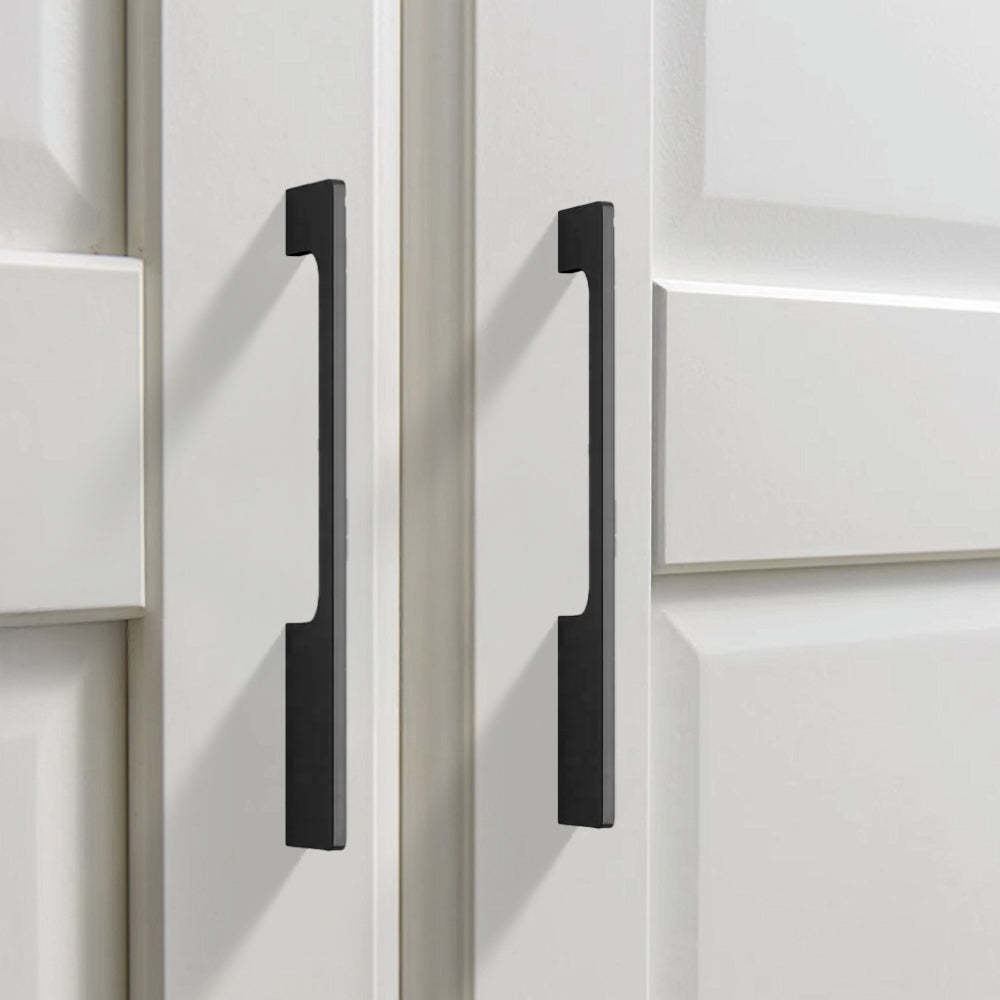 Solid Aluminum Alloy Modern Slimline Gold Cabinet and Drawer Handles