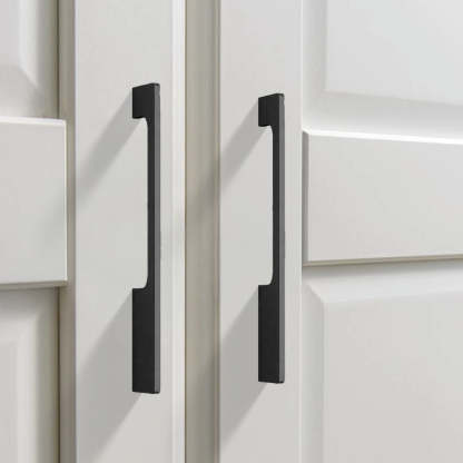 Solid Aluminum Alloy Modern Slimline Gold Cabinet and Drawer Handles
