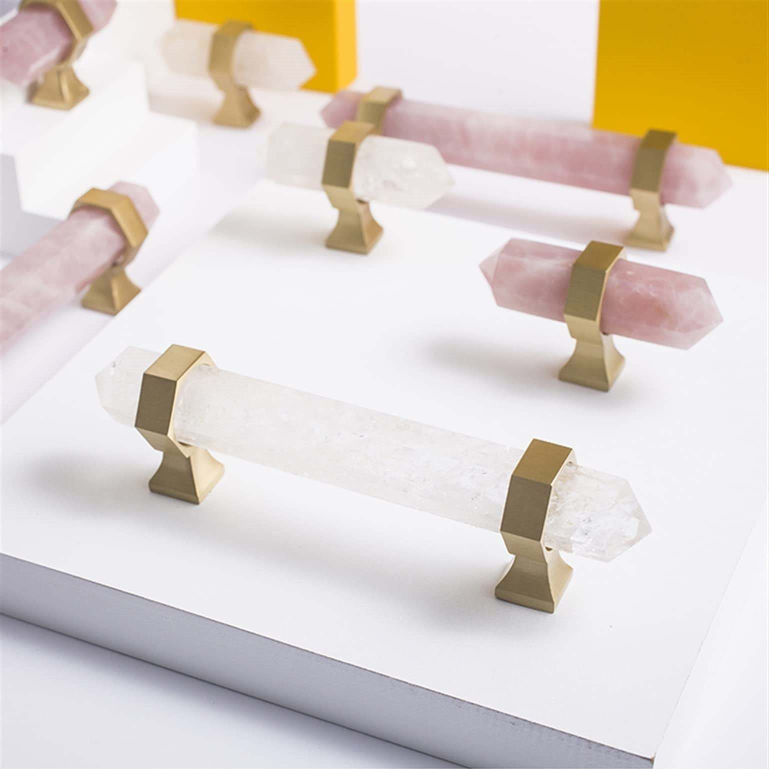  Luxury Natural Crystal Cabinet Handles And Wardrobe T Bar Knobs