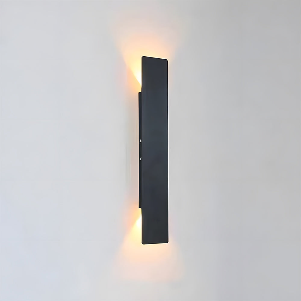 Modern Black Aluminum IP65 LED Wall Light