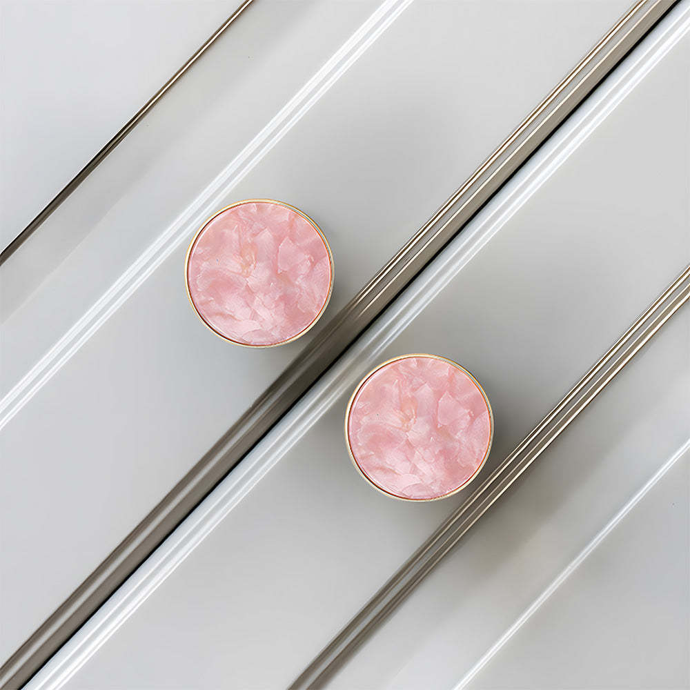 Elegant Exquisite Colored Wardrobe Cabinet Drawer Knob