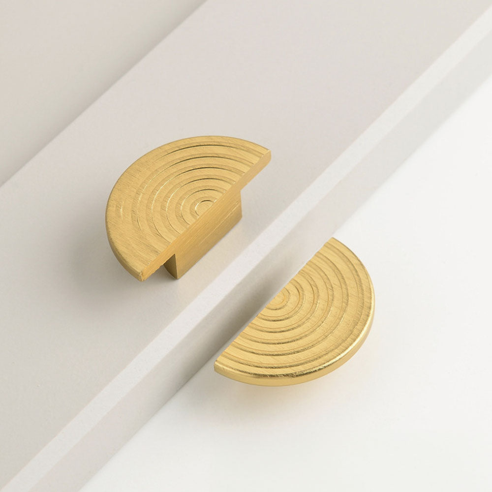 Goldenwarm Gold Cabinet Handles Unique Decorative Kitchen Cabinet Knobs and Pulls