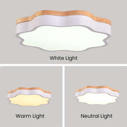 Creative Acrylic Polygon LED Ceiling Light For Bedroom -Homdiy